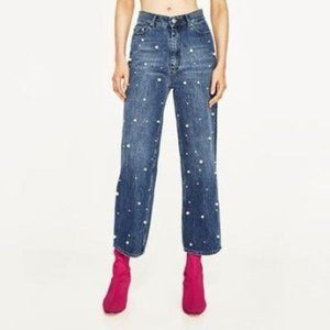 Zara The Vintage Straight Jeans Pearl Blogger Fave 4